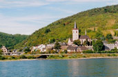 Visiting the Rhein in Germany, 2004